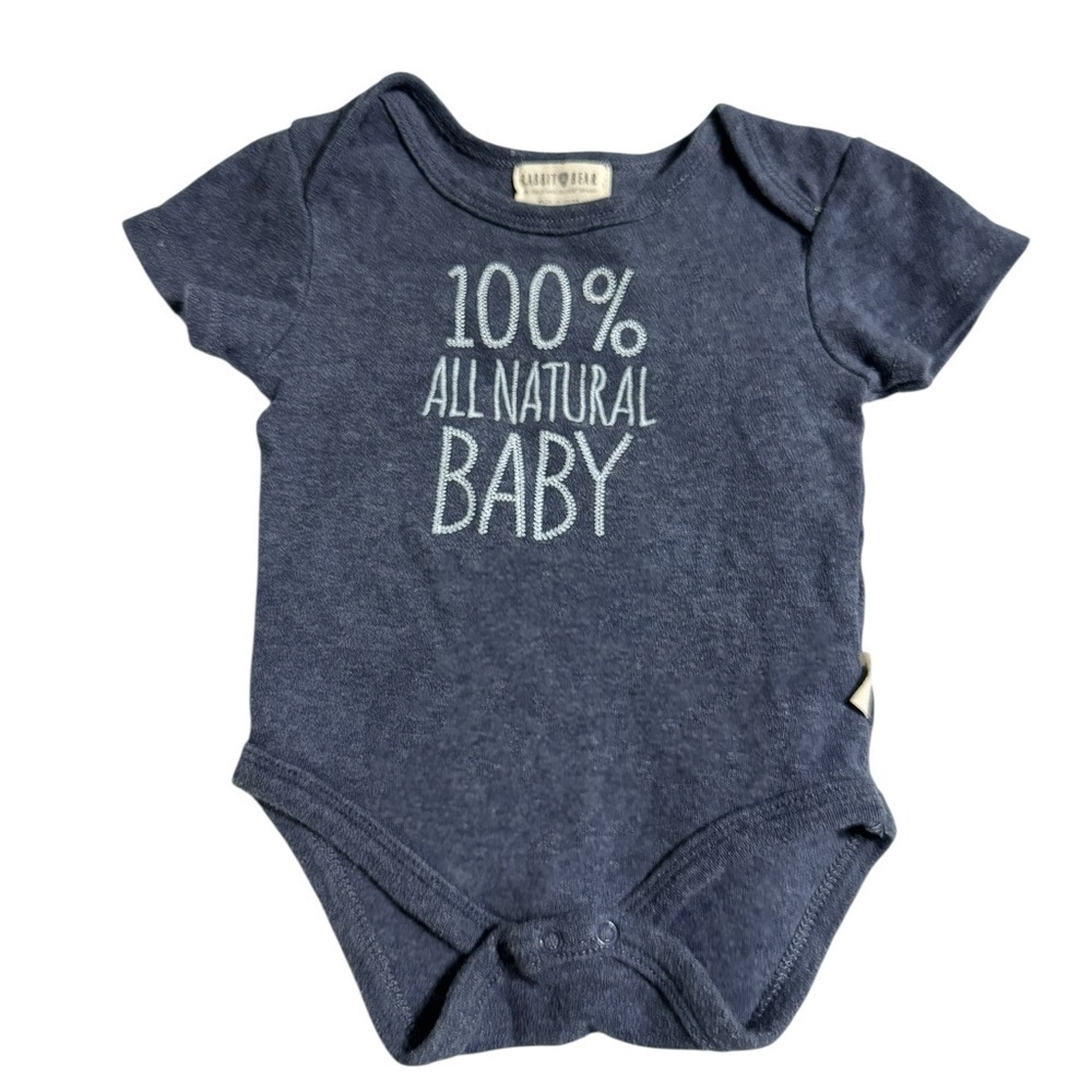 ORGANIC onesie 3-6 k282